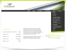 Tablet Screenshot of chgroup.com.au